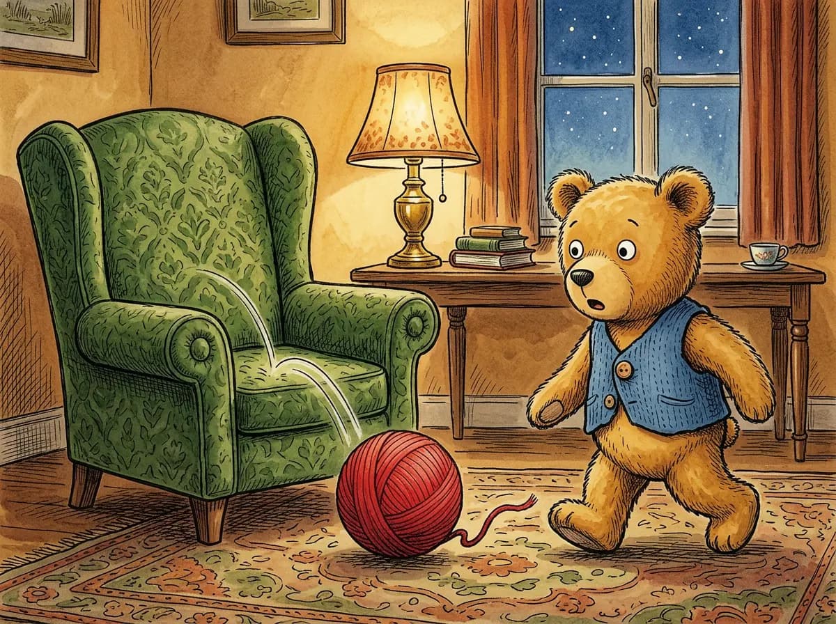 Illustration for chapter 1 of Barnaby and the Moon Wool